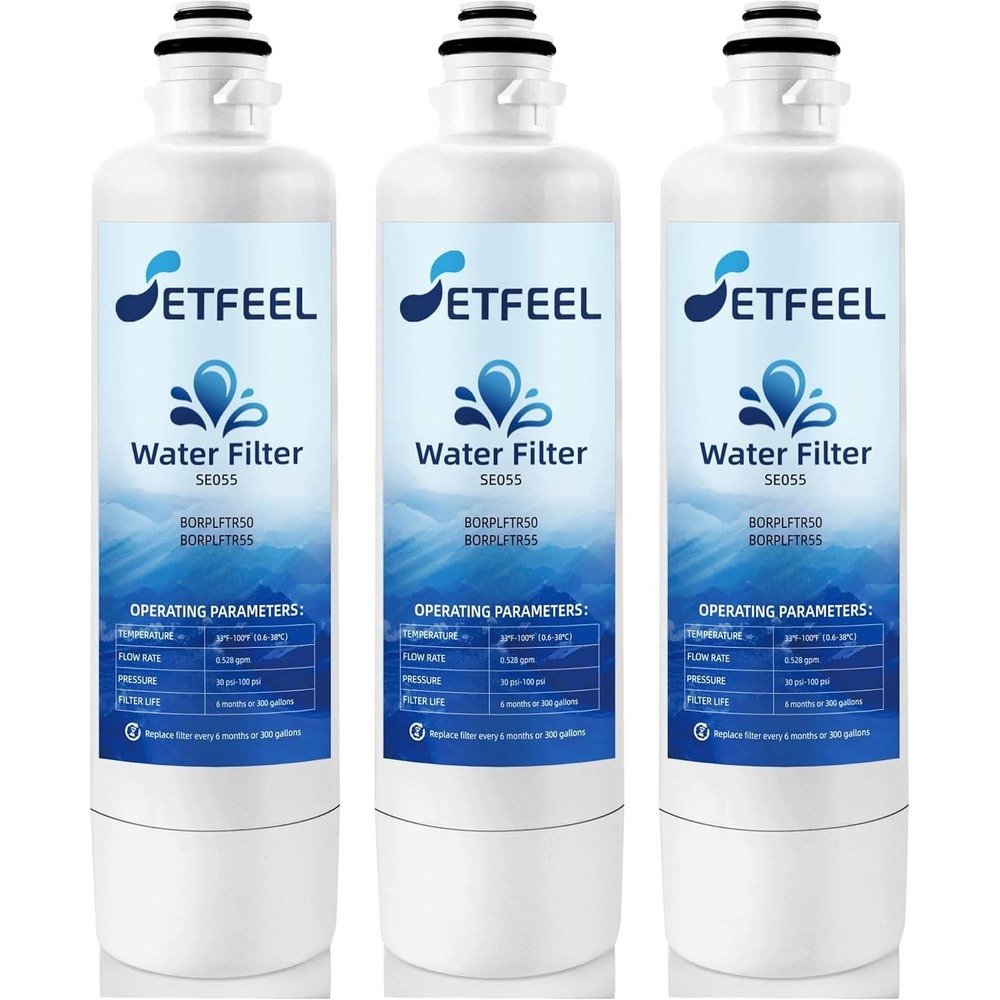 Pack of 3 SETFEEL 11032531 Ultra Clarity Pro Water Filter For Bosch Refrigerator